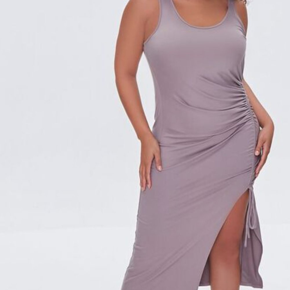 NWT |  Midi Dress Lavender Plus Size 0X